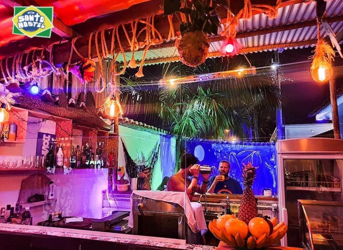 Paraty Santo Hostel Bar Esterno foto